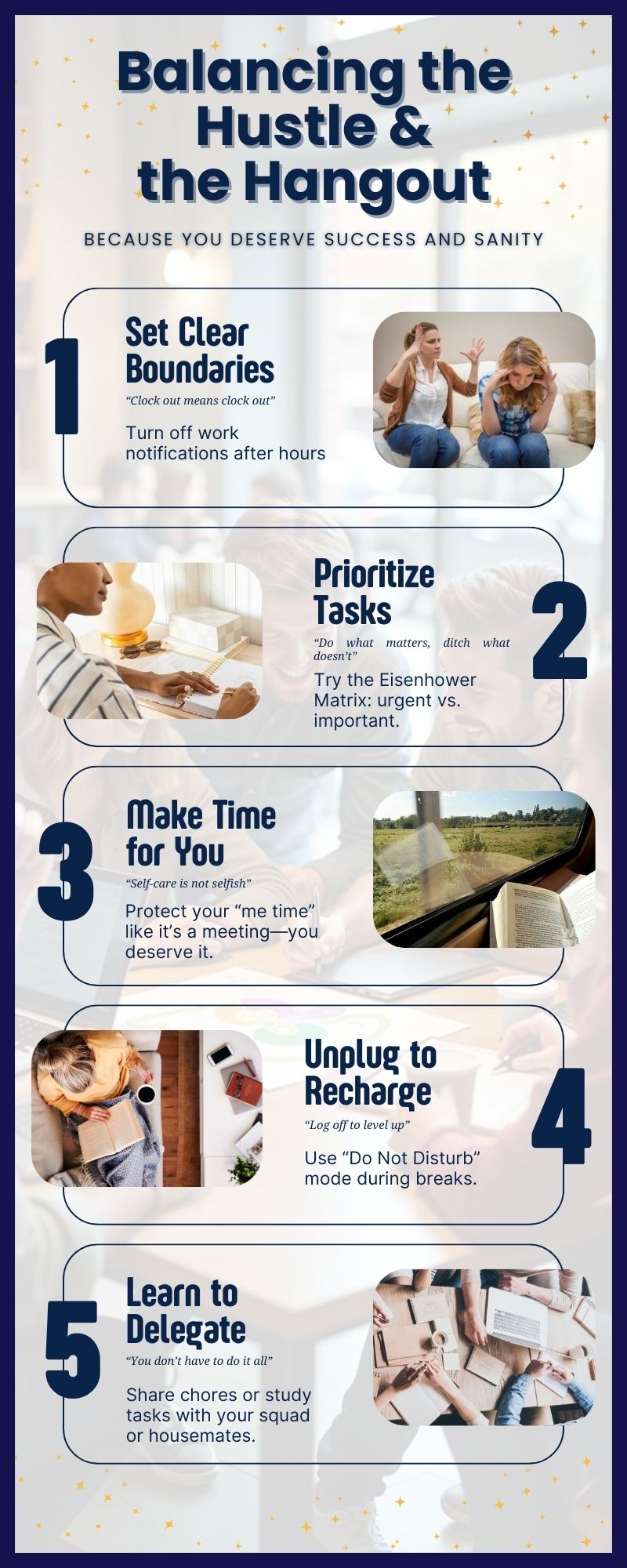 Work-Life Balance Infographic